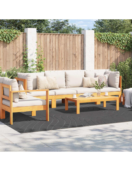 Tappeti per area HUARTE Antracite 340 x 240 cm Poliestere