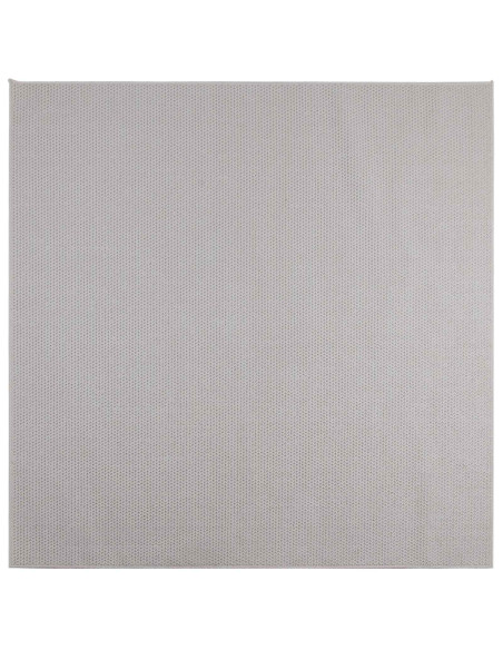 Tappeti per area Quadrato HUARTE Crema 200 x 200 cm Poliestere