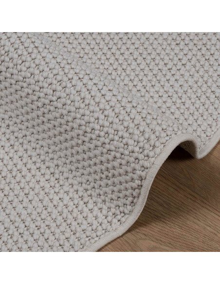 Tappeti per area Rotondo HUARTE Crema Ø 160 CM Poliestere