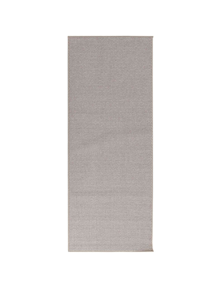 Tappeti per area HUARTE Crema e Taupe 150 x 80 cm Poliestere