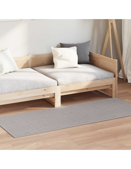 Tappeti per area HUARTE Crema e Taupe 150 x 80 cm Poliestere