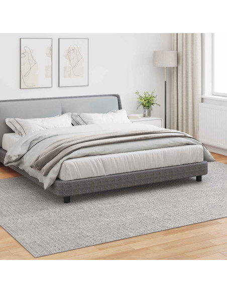 Tappeti per area HUARTE Crema e Grigio 280 x 200 cm Poliestere