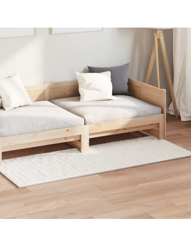 Tappeti per area HUARTE Crema 150 x 80 cm Poliestere