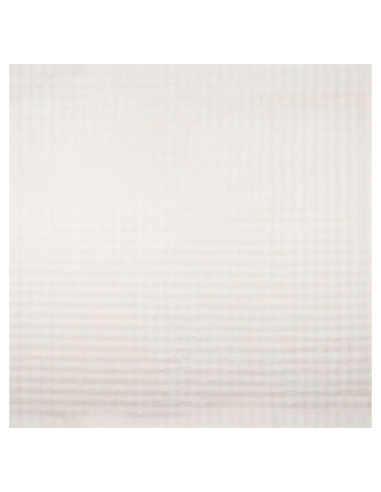 Tappeti per area Quadrato HUARTE Crema 120 x 120 cm Poliestere