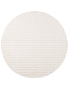 Tappeti per area Rotondo HUARTE Crema Ø 200 CM Poliestere 2
