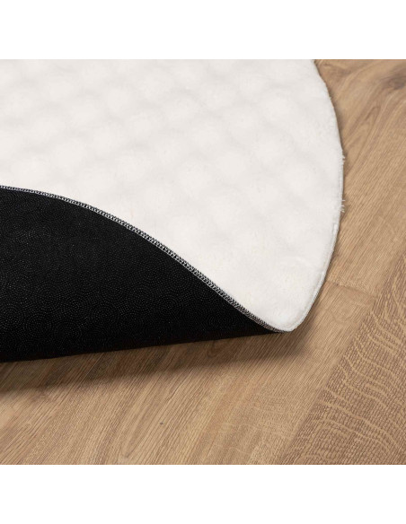 Tappeti per area Rotondo HUARTE Crema Ø 200 CM Poliestere