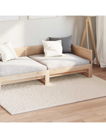 Tappeti per area HUARTE Beige 200 x 140 cm Poliestere