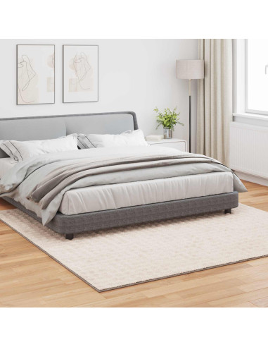 Tappeti per area Quadrato HUARTE Beige 240 x 240 cm Poliestere