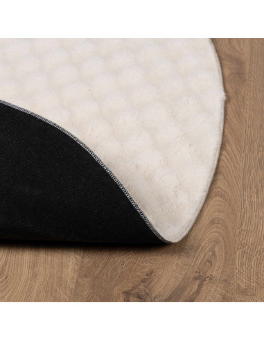 Tappeti per area Rotondo HUARTE Beige Ø 200 CM Poliestere