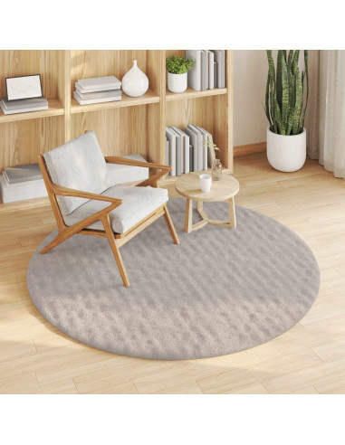 Tappeti per area Rotondo HUARTE Sabbia Ø 160 CM Poliestere