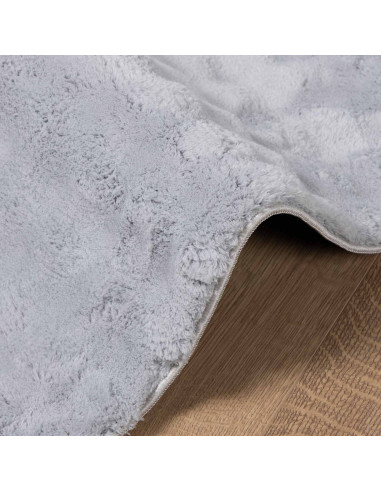 Tappeti per area HUARTE Grigio 150 x 80 cm Poliestere