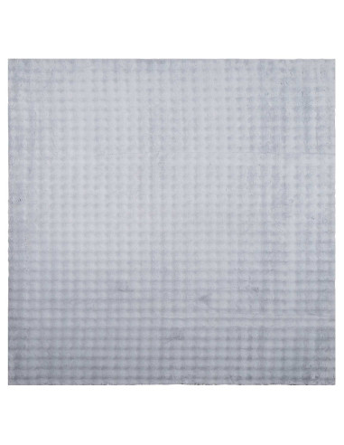 Tappeti per area Quadrato HUARTE Grigio 200 x 200 cm Poliestere
