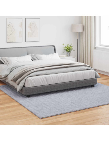 Tappeti per area Quadrato HUARTE Grigio 240 x 240 cm Poliestere