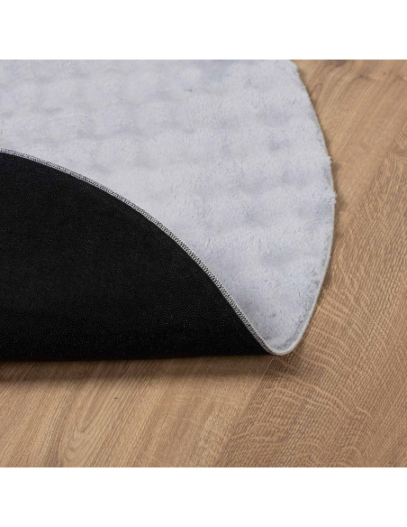 Tappeti per area Rotondo HUARTE Grigio Ø 120 CM Poliestere