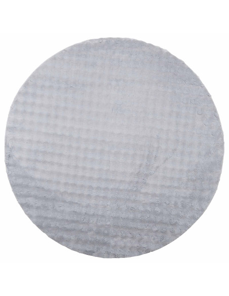 Tappeti per area Rotondo HUARTE Grigio Ø 200 CM Poliestere