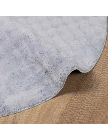 Tappeti per area Rotondo HUARTE Grigio Ø 200 CM Poliestere
