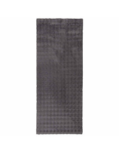 Tappeti per area HUARTE Antracite 200 x 80 cm Poliestere 2