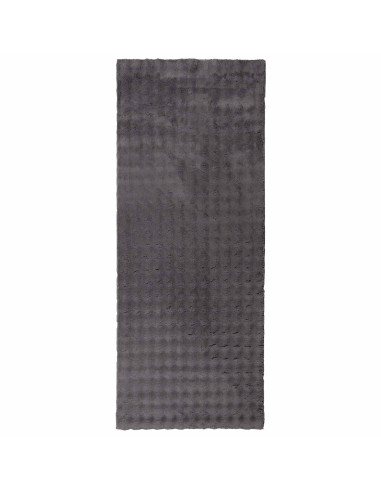 Tappeti per area HUARTE Antracite 200 x 80 cm Poliestere