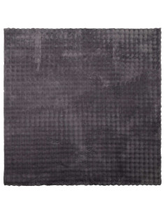 Tappeti per area HUARTE Antracite 120 x 120 cm Poliestere 2