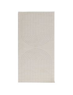 Tappeti per area HUARTE Crema 150 x 80 cm Poliestere 2