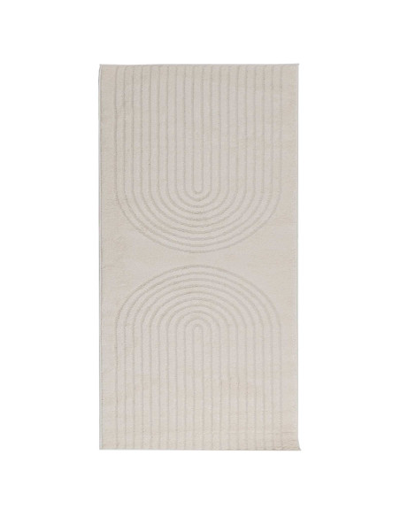 Tappeti per area HUARTE Crema 200 x 80 cm Poliestere