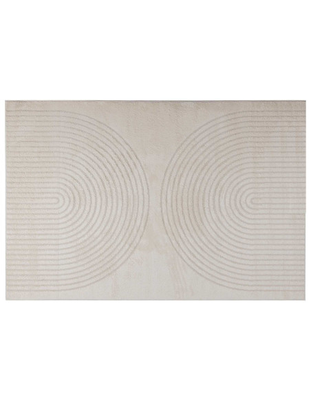 Tappeti per area HUARTE Crema 170 x 120 cm Poliestere