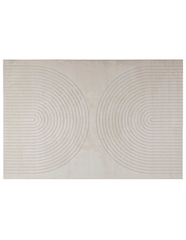 Tappeti per area HUARTE Crema 200 x 140 cm Poliestere