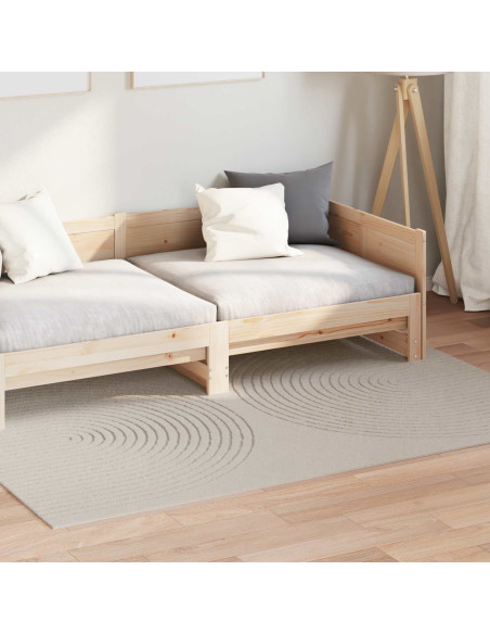 Tappeti per area HUARTE Crema 200 x 140 cm Poliestere