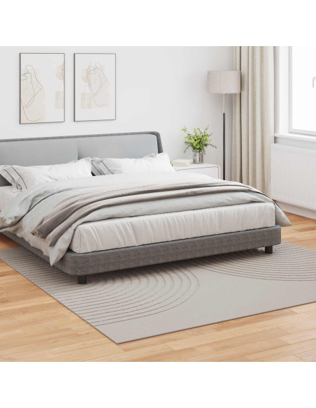 Tappeti per area Quadrato HUARTE Crema 240 x 240 cm Poliestere