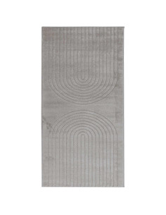 Tappeti per area HUARTE Grigio 150 x 80 cm Poliestere 2