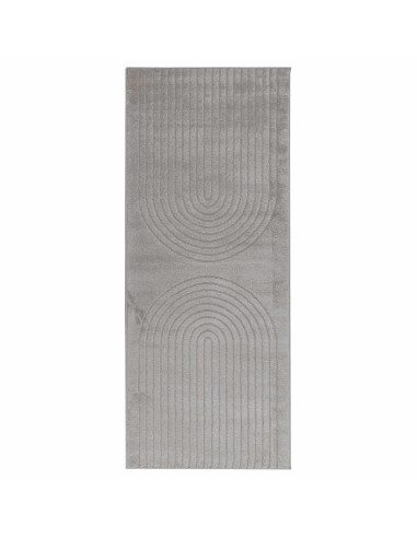 Tappeti per area HUARTE Grigio 200 x 80 cm Poliestere