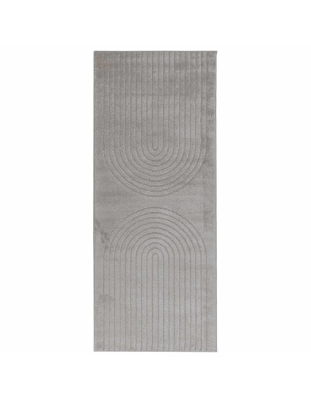 Tappeti per area HUARTE Grigio 200 x 80 cm Poliestere