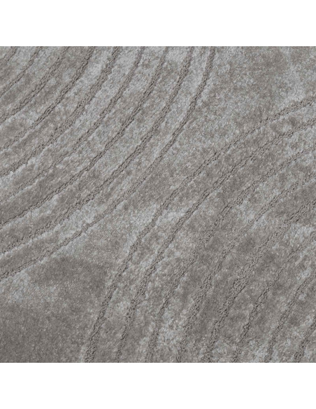 Tappeti per area Rotondo HUARTE Grigio Ø 120 CM Poliestere