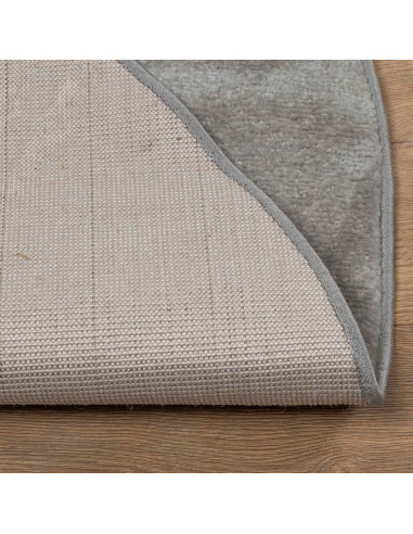 Tappeti per area Rotondo HUARTE Grigio Ø 160 CM Poliestere