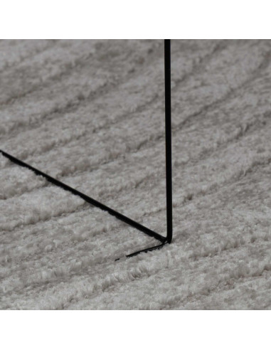 Tappeti per area Rotondo HUARTE Grigio Ø 200 CM Poliestere