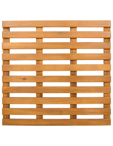 Tappeto da bagno Tinta unita Marrone 100 x 53 cm legno