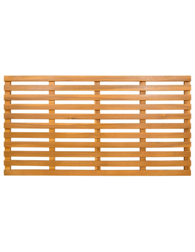 Tappeto da bagno Tinta unita Marrone 100 x 53 cm legno