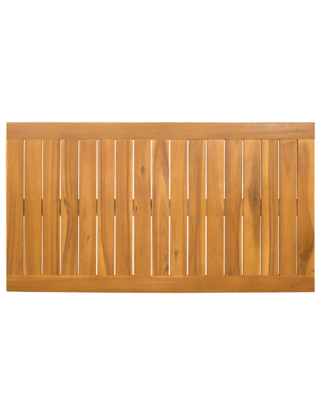 Tappeto da bagno Tinta unita Marrone 100 x 55 cm legno