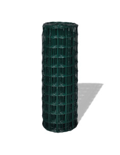 Recinzione Euro Verde 1000 x 180 cm Ferro rivestito in PVC 2