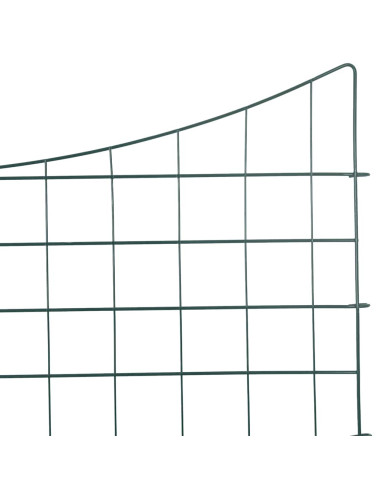 Set di Recinzione per Stagno 5 pcs Verde 100 x 50 cm Acciaio