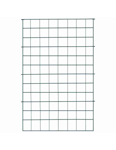 Set di Recinzione per Stagno 8 pcs Verde 50 x 80 cm Acciaio