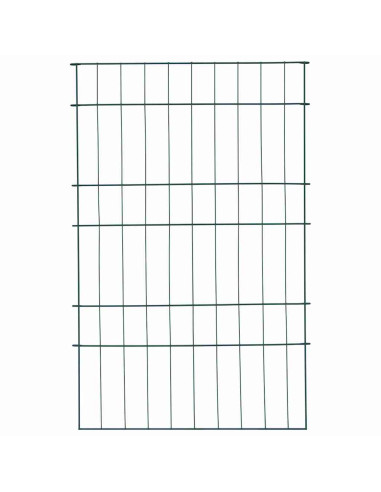 Set di Recinzione per Stagno 8 pcs Verde 50 x 80 cm Acciaio