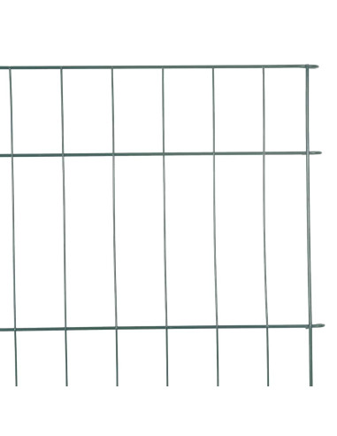 Set di Recinzione per Stagno 8 pcs Verde 50 x 80 cm Acciaio