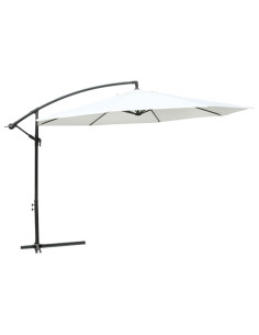 Ombrellone da sole appeso Bianco 2