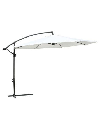 Ombrellone da sole appeso Bianco