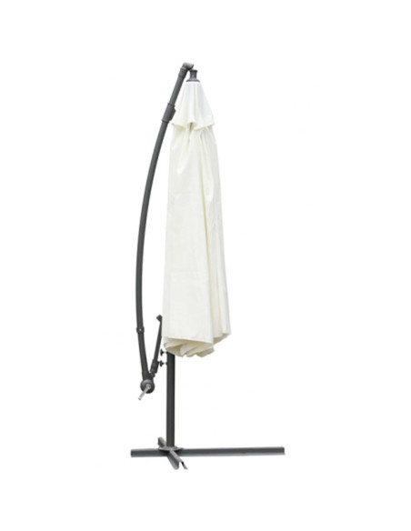 Ombrellone da sole appeso Bianco