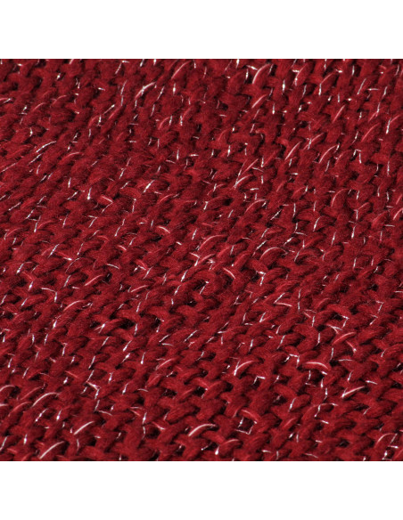 Coperta Borgogna 220 x 250 cm Poliestere