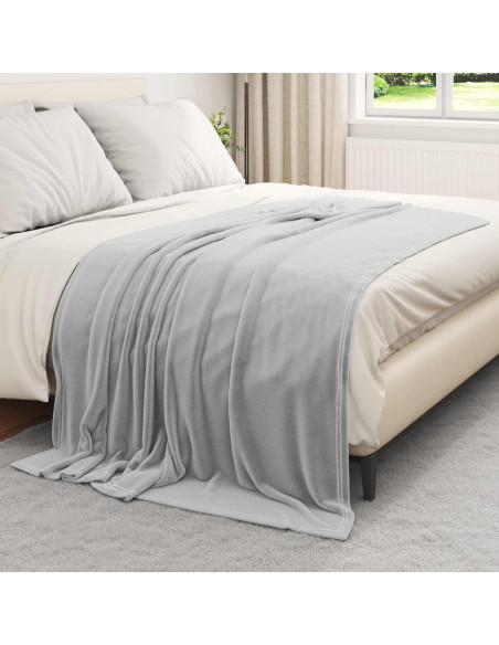 Coperta Grigio 150 x 200 cm Panno