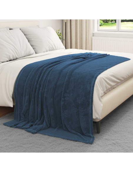 Coperta Blu navy 150 x 200 cm Panno