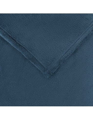 Coperta Blu navy 220 x 240 cm Panno